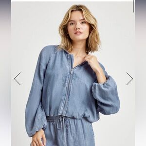 Splendid Denim Bomber Jacket